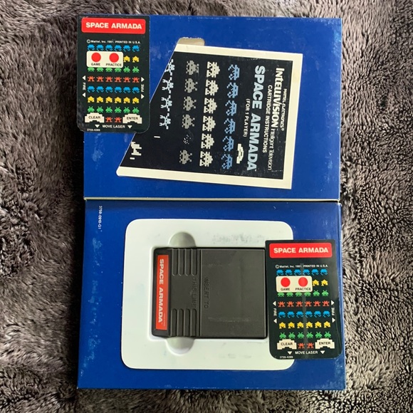Space Armada Mattel Intellivision - Complete w/ Game, Box & Manual - Picture 2 of 3